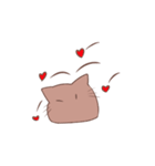小さなもち猫（個別スタンプ：24）