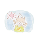 おしゃれネコ・韓国ドラマ風も少し（個別スタンプ：6）