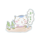 おしゃれネコ・韓国ドラマ風も少し（個別スタンプ：16）