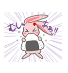 おにぎり大好き！うさにぎちゃん（個別スタンプ：8）