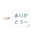 魔法の杖と属性魔法【白・黒・ピンク】（個別スタンプ：7）