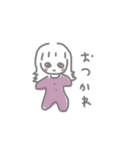 このスタンプ背景白じゃないと可愛くないよ（個別スタンプ：21）