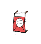 まる顔 スタンプ（個別スタンプ：8）