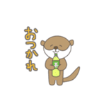 犬みたいなかわうそ（個別スタンプ：15）