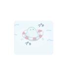 生活に慣れてきた未確認生物（夏）（個別スタンプ：20）
