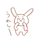 ゆるめなねことうさぎ（個別スタンプ：6）