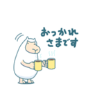 ウール65% 背景が動く（個別スタンプ：7）