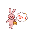 元気いっぱい！すこやかうさぎ2（個別スタンプ：2）