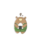 くまくま。90。（個別スタンプ：4）