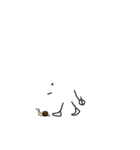 マメのキモチ（個別スタンプ：6）