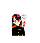 私のオリキャラ2（個別スタンプ：21）