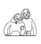 ふたりといっぴき、はじめました。vol.1（個別スタンプ：4）