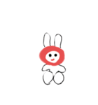 うさぎのヒデコ あいさつ（個別スタンプ：19）