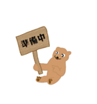 かわぁいいくまさん（個別スタンプ：21）