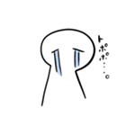 ＼脱力系の人／（個別スタンプ：6）