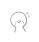 ＼脱力系の人／（個別スタンプ：7）