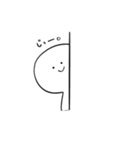 ＼脱力系の人／（個別スタンプ：14）