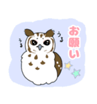 フクロウ沢山スタンプ（個別スタンプ：4）