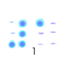おしゃカワ点字（個別スタンプ：1）