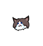 ゆるい表情のちゃま（個別スタンプ：4）