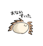 はりねずみ(hedgehog)のスタンプ（個別スタンプ：4）