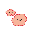 カラー表情雲（個別スタンプ：3）
