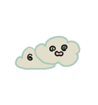カラー表情雲（個別スタンプ：7）