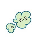 カラー表情雲（個別スタンプ：11）