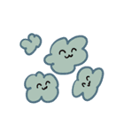 カラー表情雲（個別スタンプ：15）