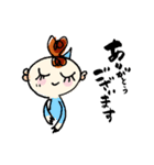 優しい女の子と猫（個別スタンプ：20）
