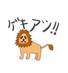 ラクガキ動物スタンプ（個別スタンプ：6）