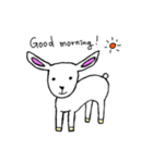 やぎ goat（個別スタンプ：1）