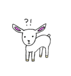 やぎ goat（個別スタンプ：4）