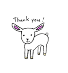 やぎ goat（個別スタンプ：8）