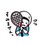 ソフトテニス女子レットちゃん【敬語編】（個別スタンプ：7）