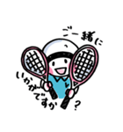 ソフトテニス女子レットちゃん【敬語編】（個別スタンプ：9）
