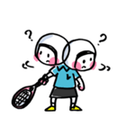 ソフトテニス女子レットちゃん【敬語編】（個別スタンプ：19）