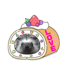 わんことハリネズミ（個別スタンプ：24）