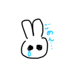 てがきうさちゃん（個別スタンプ：2）