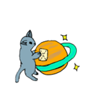 ゆるっと惑星とねこ（個別スタンプ：11）