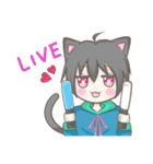 メンヘラにゃんこ男子(EN)（個別スタンプ：4）