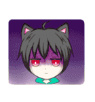 メンヘラにゃんこ男子(EN)（個別スタンプ：6）