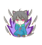 メンヘラにゃんこ男子(EN)（個別スタンプ：7）