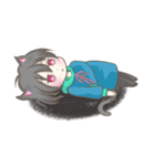 メンヘラにゃんこ男子(EN)（個別スタンプ：8）