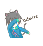 メンヘラにゃんこ男子(EN)（個別スタンプ：19）