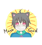 メンヘラにゃんこ男子(EN)（個別スタンプ：24）