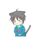 メンヘラにゃんこ男子(EN)（個別スタンプ：28）