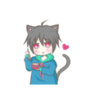 メンヘラにゃんこ男子(EN)（個別スタンプ：29）
