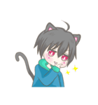 メンヘラにゃんこ男子(EN)（個別スタンプ：31）