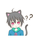 メンヘラにゃんこ男子(EN)（個別スタンプ：38）
